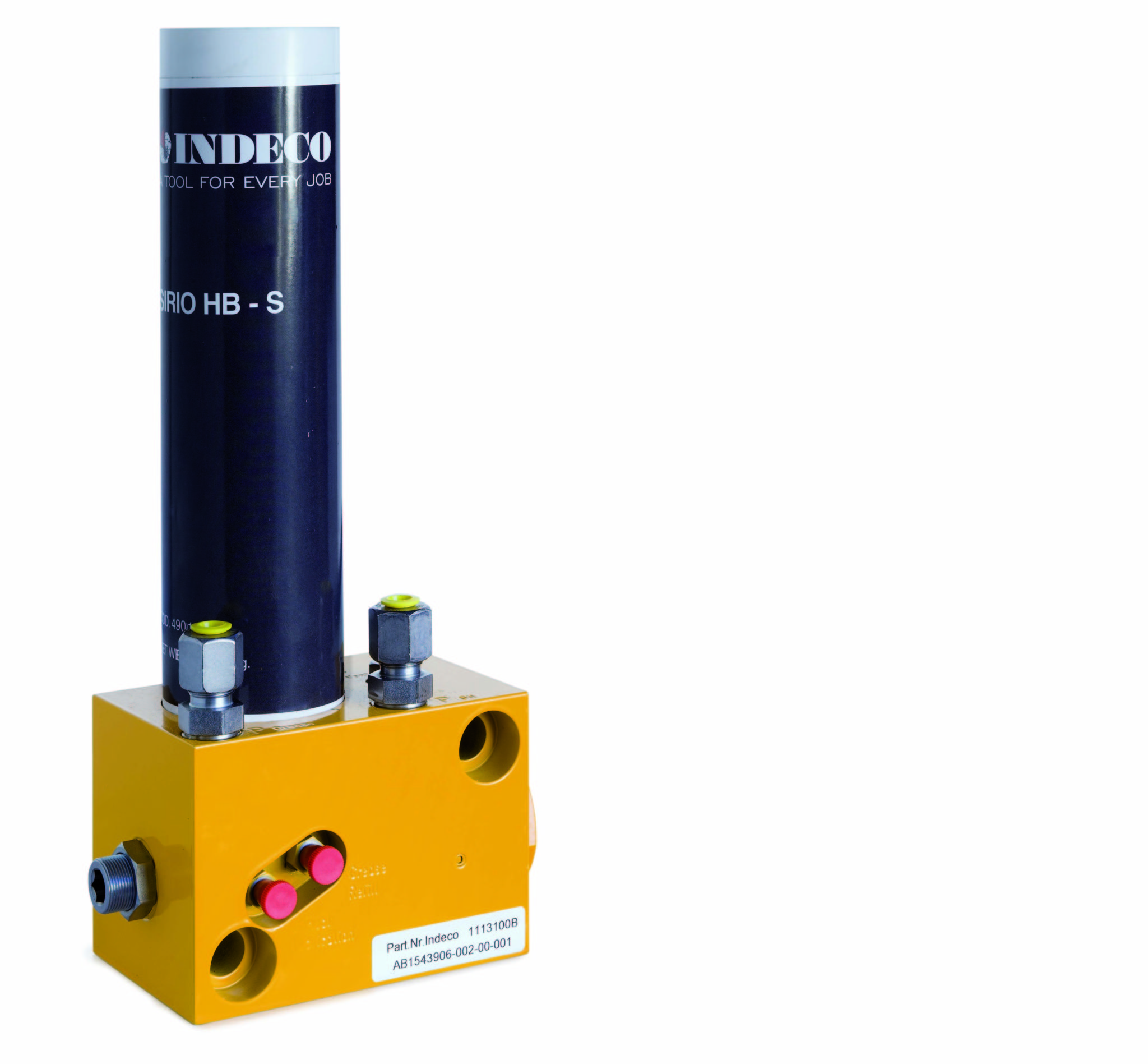 Indeco Lube automatic greasing even on small hammers Indeco Ind. SpA