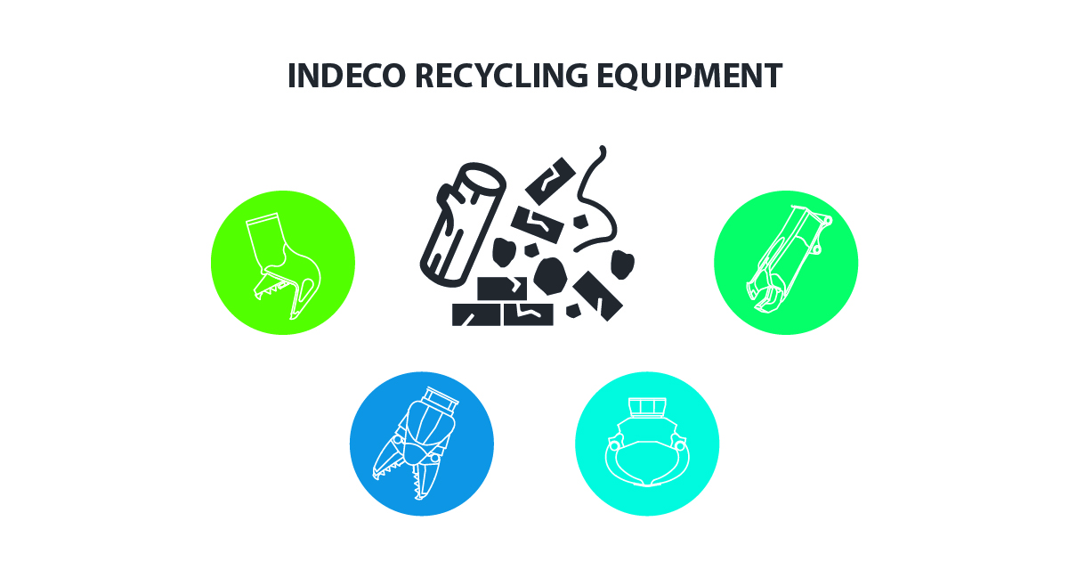 best Indeco-branded recycling hydraulic tools